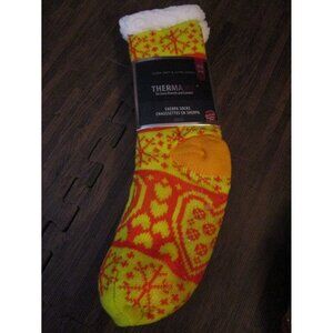 Thermaxx Sherpa Slipper Socks Ultra Soft Acrylic Thick Cushion fits Shoe 4-10